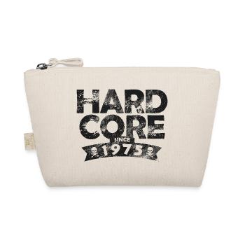 Hard Core Since 1975 - 50. Geburtstag - Bio-Täschchen - Natur - Vorne