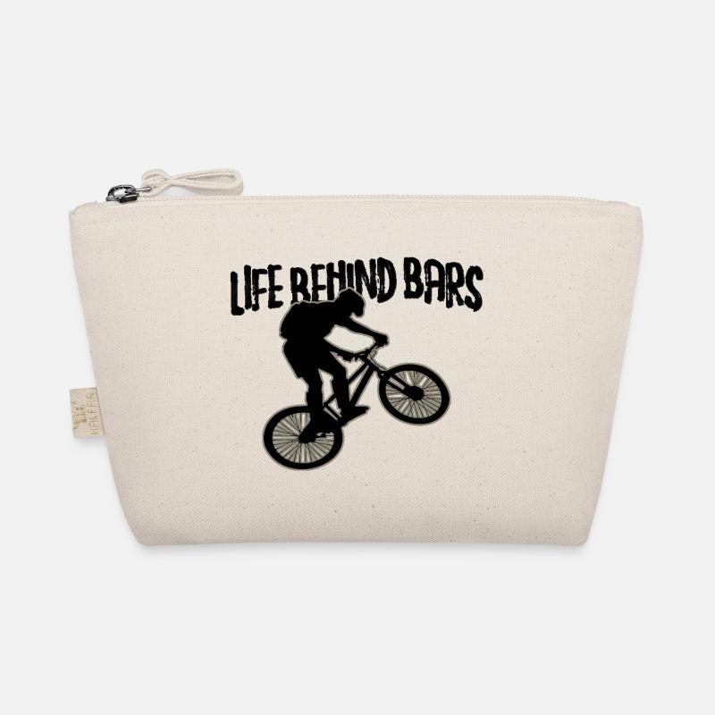 Bicycle Bicycle Lovers Life Behind Bars Organic Pouch