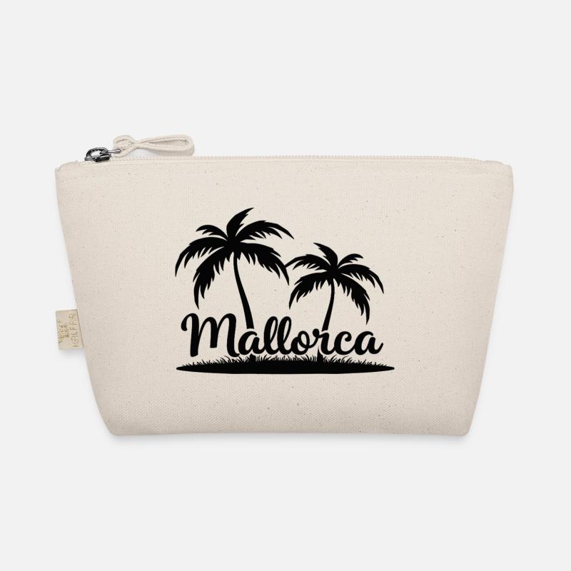 Mallorca Island Feeling – Holidays Palm Trees Beach Organic Pouch