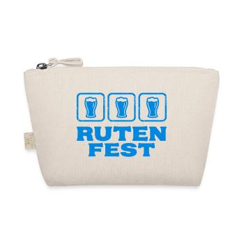 Rutenfest Ravensburg Bier Symbole - Bio-Täschchen - Natur - Vorne