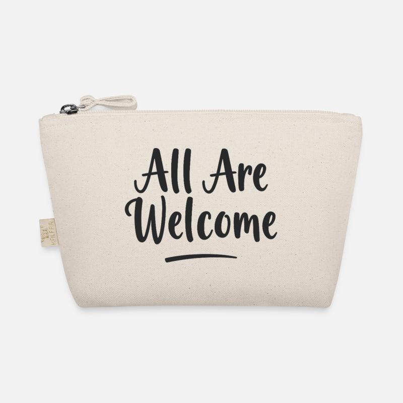 All Are Welcome Bio-Täschchen