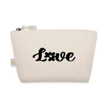 Puzzle Love Puzzle Piece Puzzle Pieces Gifts - Organic Pouch - nature - Front