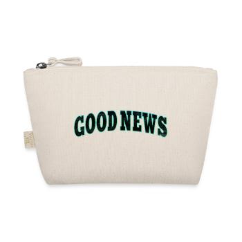 GOOD NEWS | Gute Nachrichten - Bio-Täschchen - Natur - Vorne