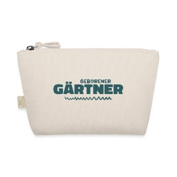 Geborener gärtner - Bio-Täschchen - Natur - Vorne