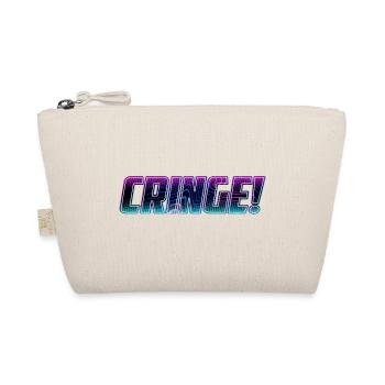 CRINGE cringe Cringe | Vicarious embarrassment - Organic Pouch - nature - Front