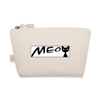cute cat MEOW cats cat cat - Organic Pouch - nature - Front