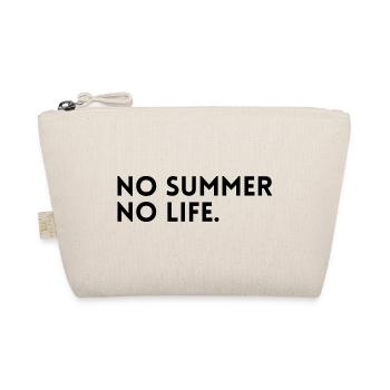 No summer - No life. - Organic Pouch - nature - Front