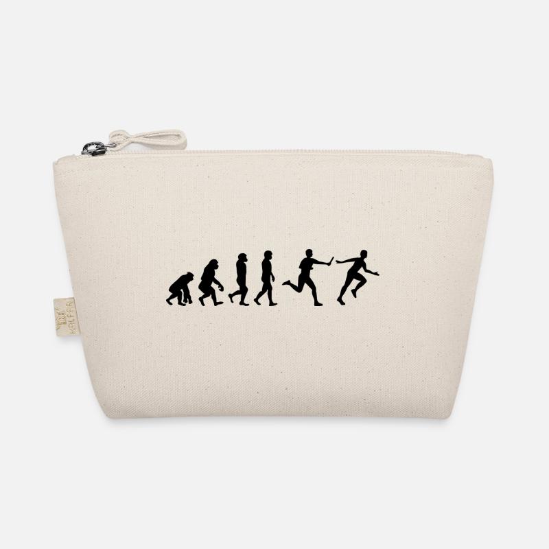 Staffellauf Athlet Leichtathletik Evolution Bio-Täschchen