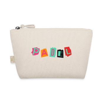 Cadeau idéal pour amoureux de Padel - Trousse biologique - nature - Devant