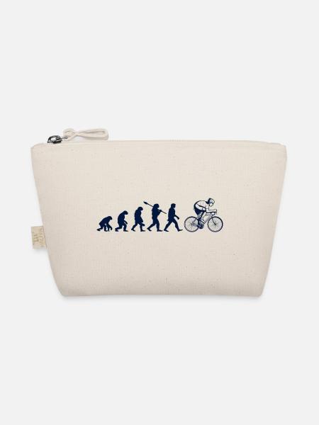 Evolution des Radsports - Bio-Täschchen - Natur - Vorne