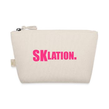 Eskalation SKlation sklation | Farbe änderbar - Bio-Täschchen - Natur - Vorne