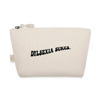 La dyslexie ça craint - Trousse biologique - nature - Devant