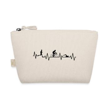 Triathlon Triathlete - Organic Pouch - nature - Front