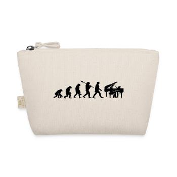 Evolution Pianist - Bio-Täschchen - Natur - Vorne