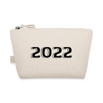 Vintage 2022 Born Birthday Retro 2022 - Organic Pouch - nature - Front