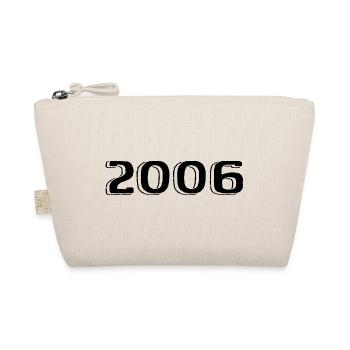 Vintage 2006 Born Birthday Retro 2006 - Organic Pouch - nature - Front