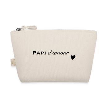 Papi d’amour - Trousse biologique - nature - Devant