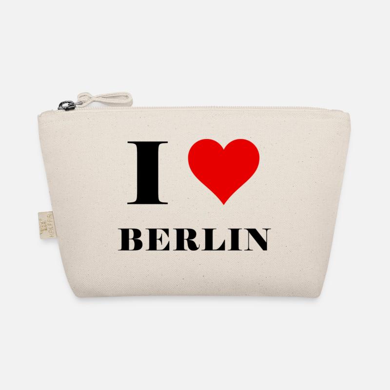 I Love Berlin - Bio-Täschchen - Natur