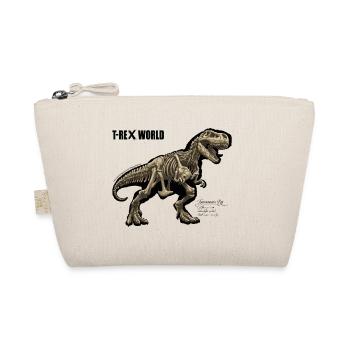 T-Rex World Dinosaurier Tyrannosaurus Skelett - Bio-Täschchen - Natur - Vorne