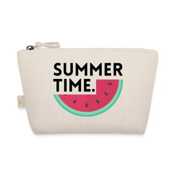Summer time - Watermelon - Organic Pouch - nature - Front