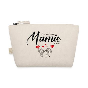 élue meilleure Mamie Cadeau à personnalisé - Trousse biologique - nature - Devant