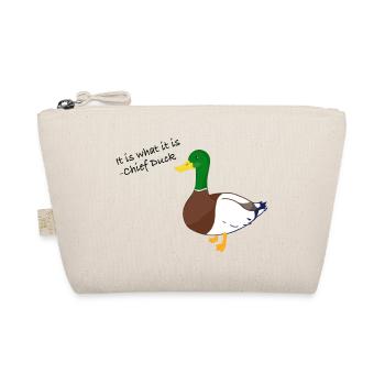 It is what it is Duck - Organic Pouch - nature - Front