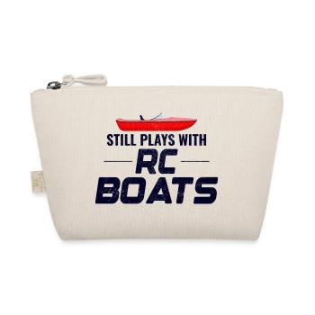 Rc Boat Racing Electric Powerboat Speedboat Race - Organic Pouch - nature - Front