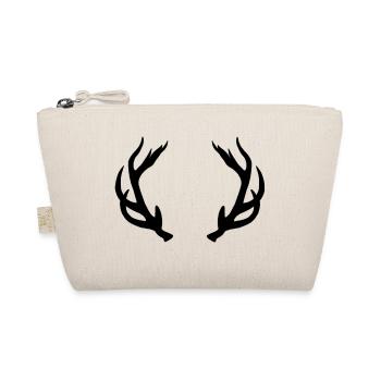 Bois de cerf noir , dessin naturel - Trousse biologique - nature - Devant