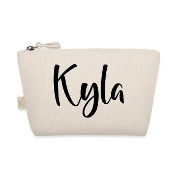 First name Kyla - Organic Pouch - nature - Front