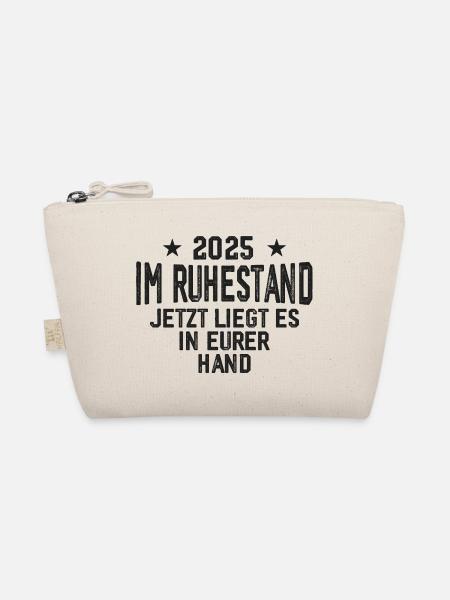 2025 retraité drôle retraité cadeau - Trousse biologique - nature - Devant