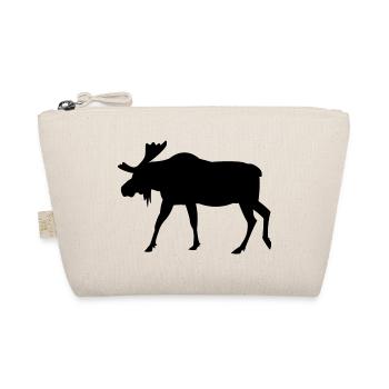 Elk Silhouette Suède Vacances Scandinavie - Trousse biologique - nature - Devant