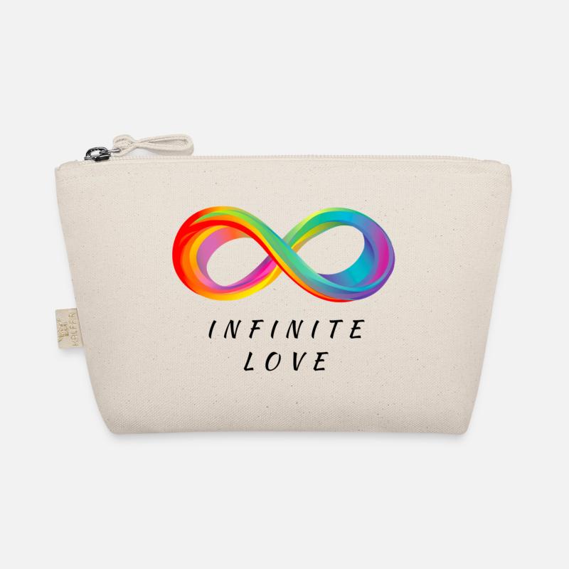 Infinite Love - Colorful Infinity Sign Organic Pouch