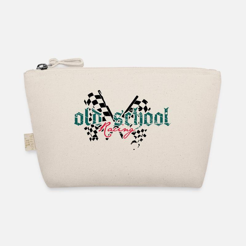 old school racing - Bio-Täschchen - Natur