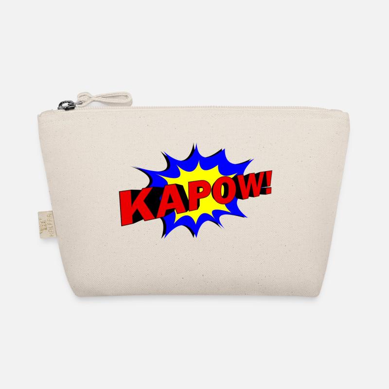 Slogan KAPOW! Bio-Täschchen