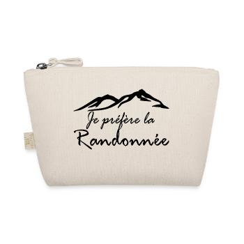 Je préfère la Randonnée -J'aime la Randonnée - Trousse biologique - nature - Devant