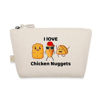 Nuggets de poulet Fast Food Dicton drôle - Trousse biologique - nature - Devant