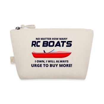 Rc Boat Racing Electric Powerboat Speedboat Race - Organic Pouch - nature - Front