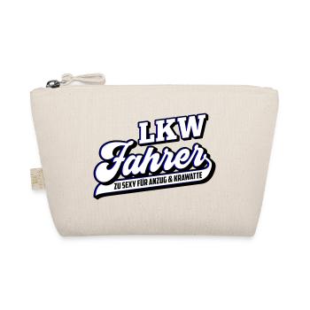 Farbe änderbar | Sexy Trucker LKW Fahrer Fernfahre - Bio-Täschchen - Natur - Vorne