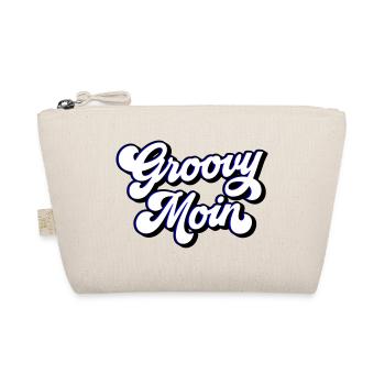 Groovy Moin | Farben änderbar - Bio-Täschchen - Natur - Vorne