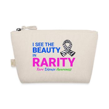 Beauty in Rarity Rare Disease Awareness - Organic Pouch - nature - Front