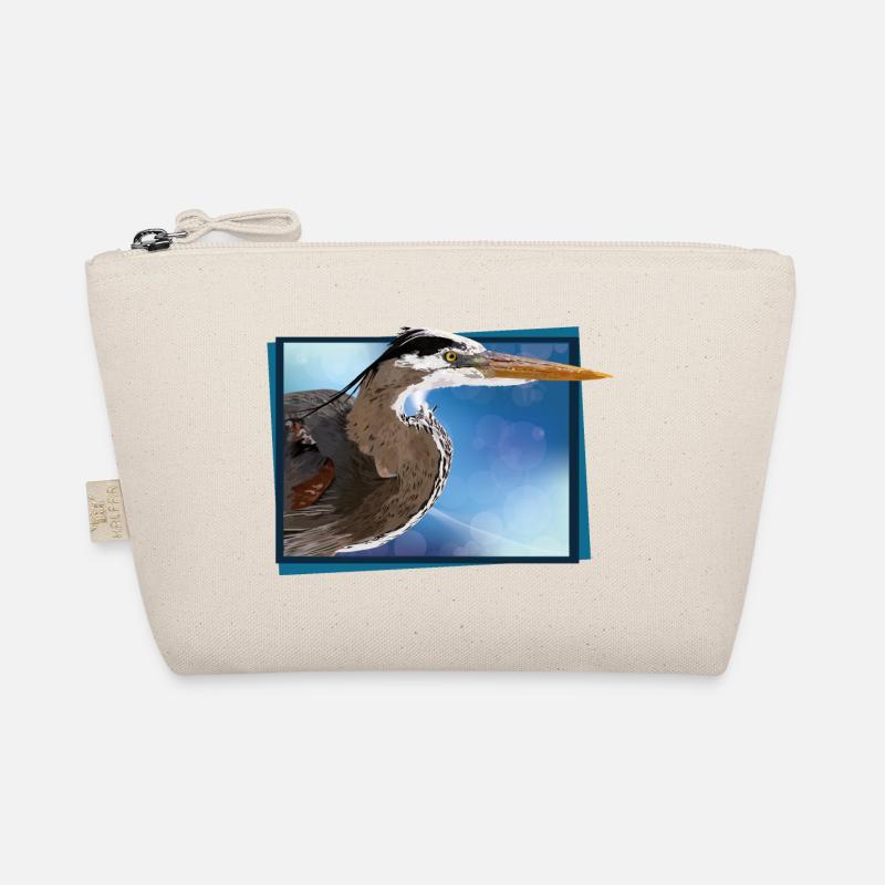 Blue heron Organic Pouch