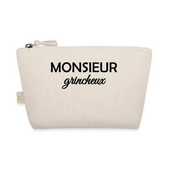 Monsieur grincheux - Trousse biologique - nature - Devant