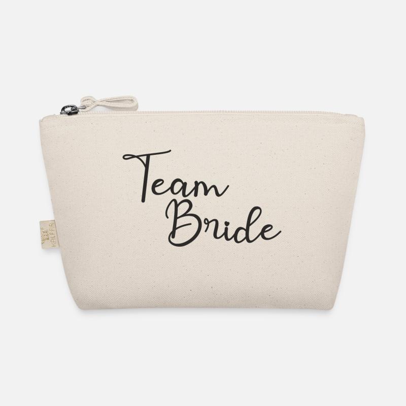 Team Bride - Bio-Täschchen - Natur