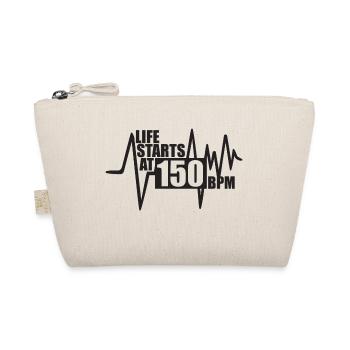 La vie commence à 150 BPM - Trousse biologique - nature - Devant