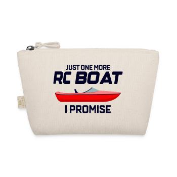 Rc Boat Racing Electric Powerboat Speedboat Race - Organic Pouch - nature - Front