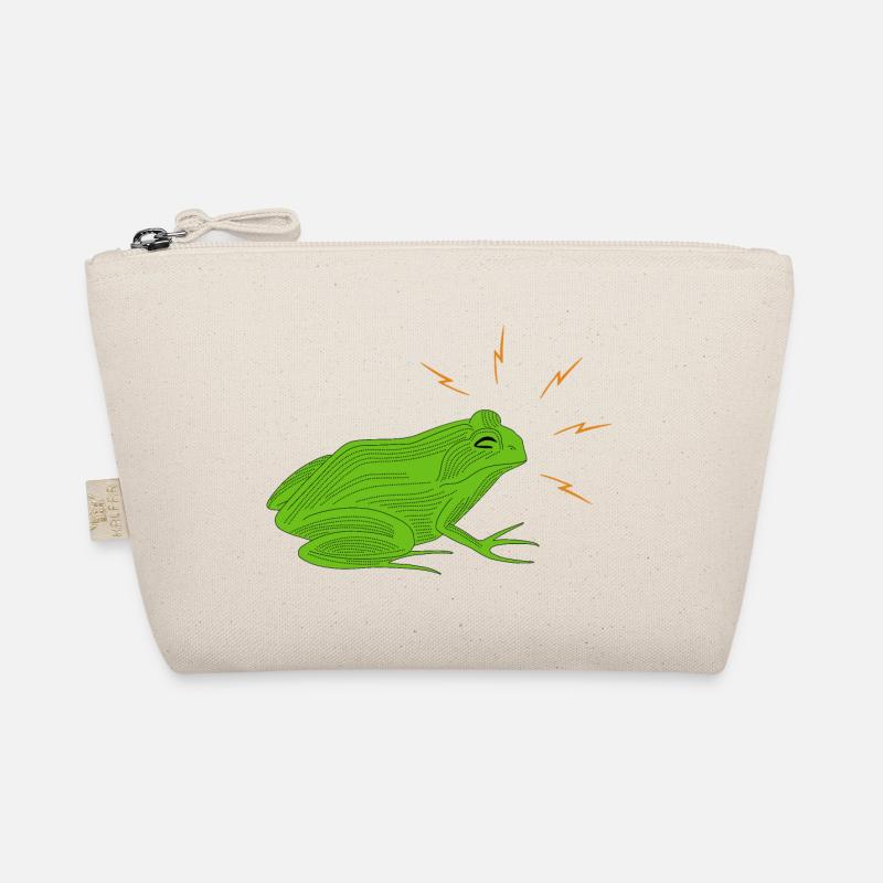 Frog - Organic Pouch - nature