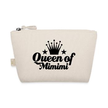 Queen of Mimimi - rumheulen Spruch - Bio-Täschchen - Natur - Vorne