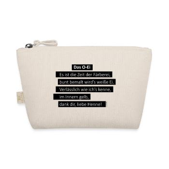 L’O-Egg sur noir - Trousse biologique - nature - Devant