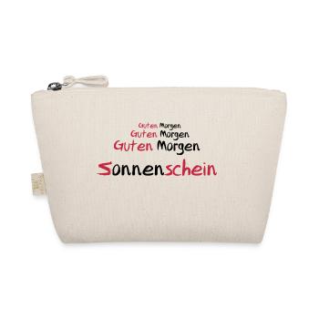 Guten Morgen Sonnenschein - Bio-Täschchen - Natur - Vorne