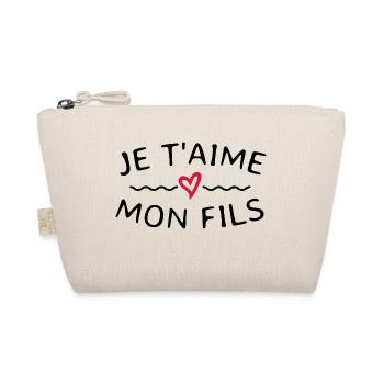 Je t'aime mon fils - Trousse biologique - nature - Devant
